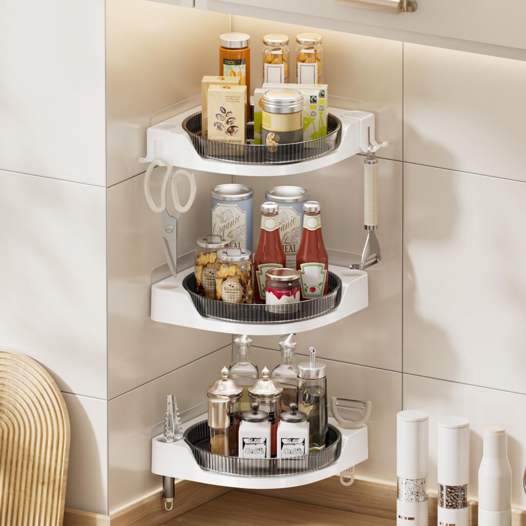 Rotating Corner Shelf