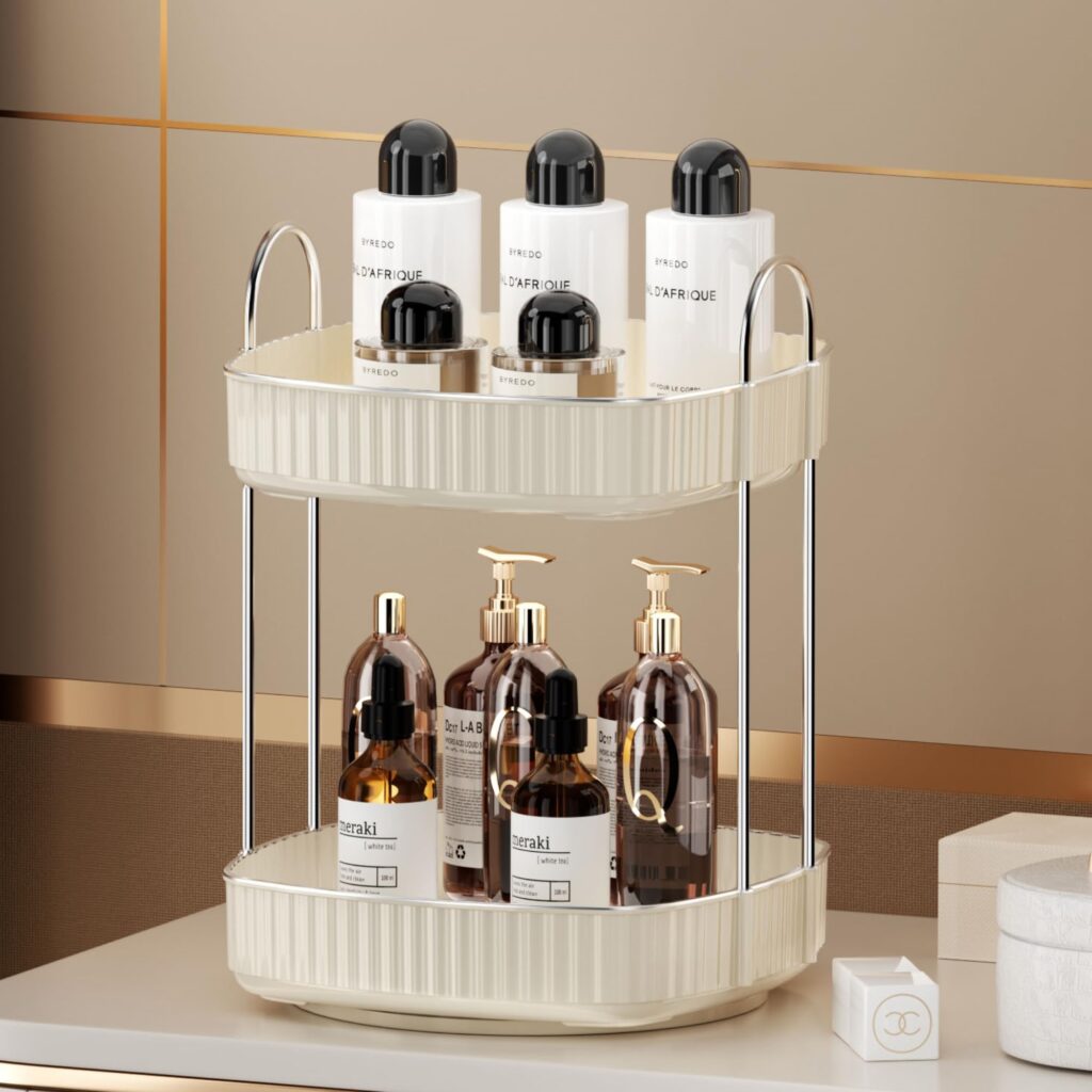 skincare storage rack