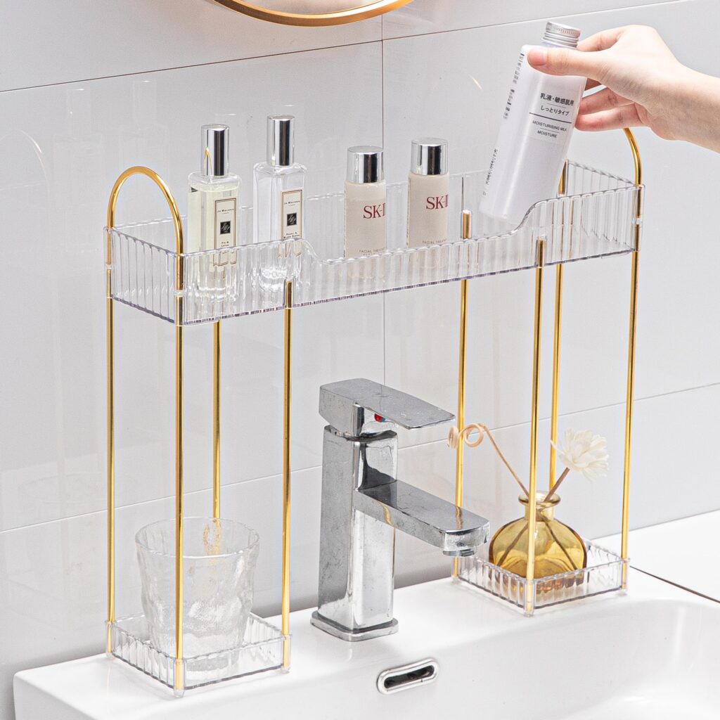 Bathroom Countertop Organizer Over The Faucet